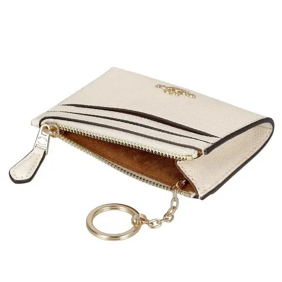 Leather Coach Kleo 17 Convertible Purse Bag & Mini Skinny ID Card Case - Picture 13 of 13